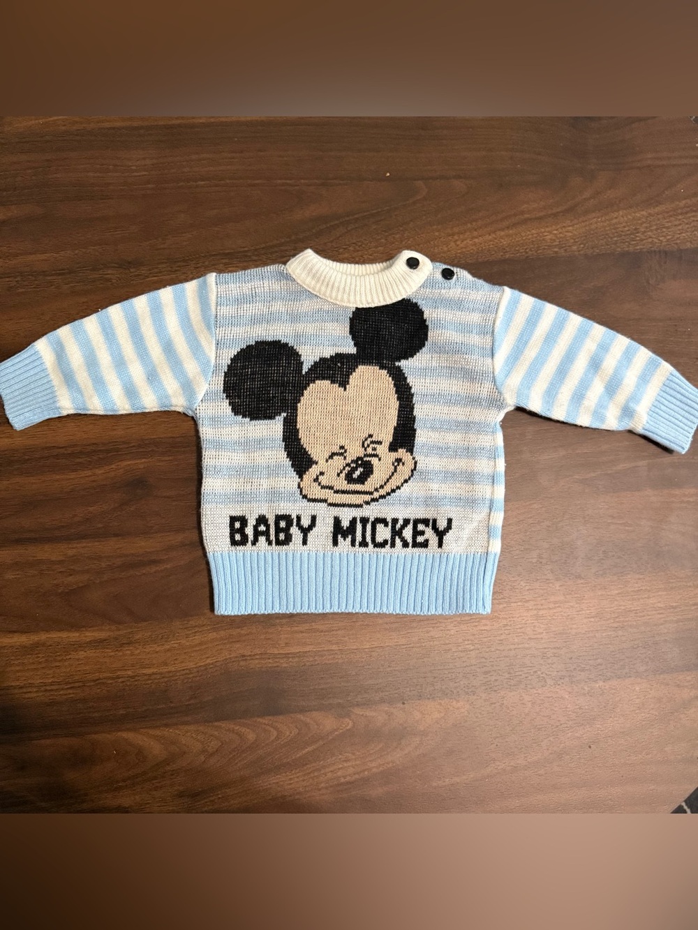 Vintage Disney baby Mickey sweater 1980s